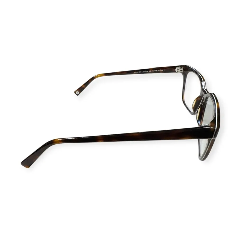 Warby Parker Hughes Eyeglasses Full Rim Frame‎ Tortoise Shell Brown 54-18-145mm